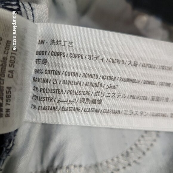 Abercrombie & Fitch Jeans 8 S Curve Love Super Skinny Ankle High Rise - Picture 4 of 10